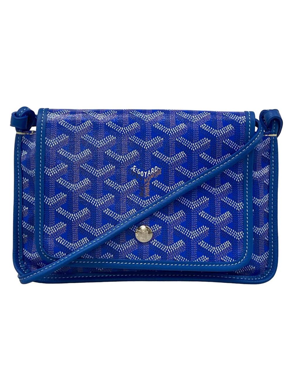 Goyard Plumet Blue Coated Canvas #332020G23B